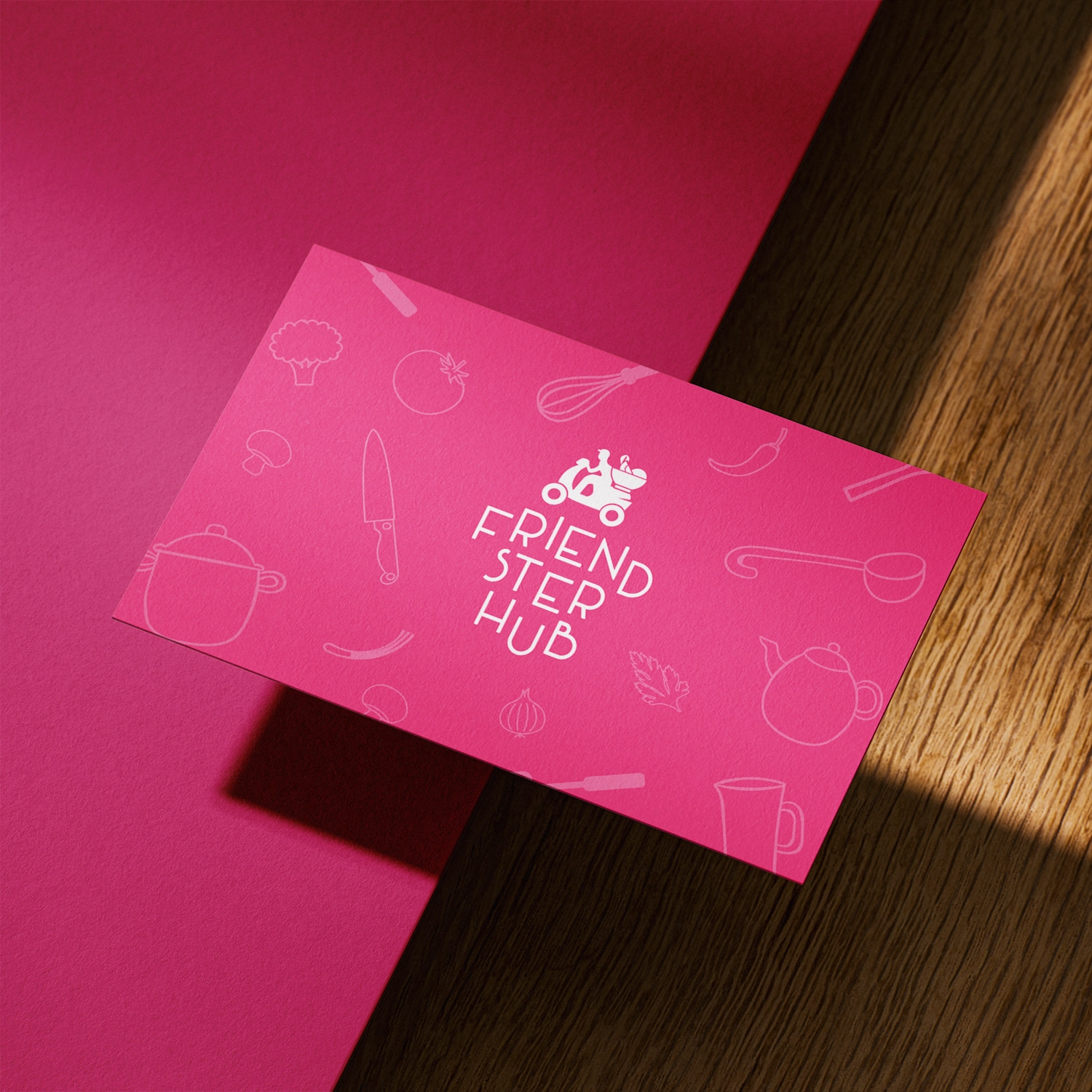 Friendster Hub business card