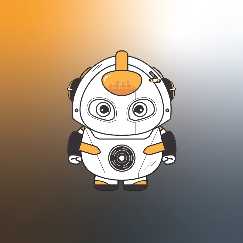 BE'I Robot Mascot