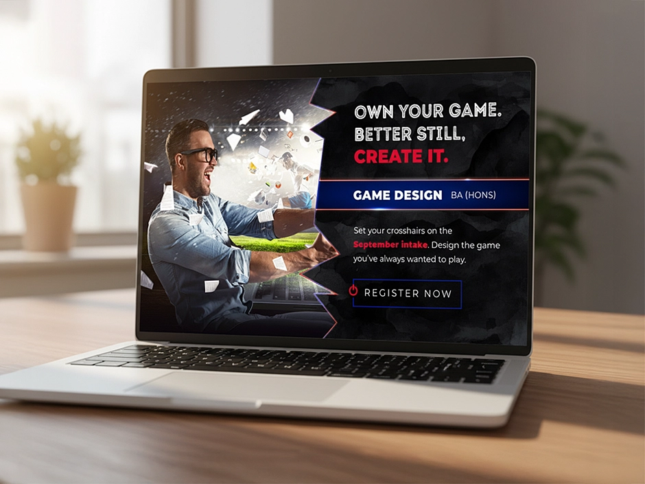 Game Design ad