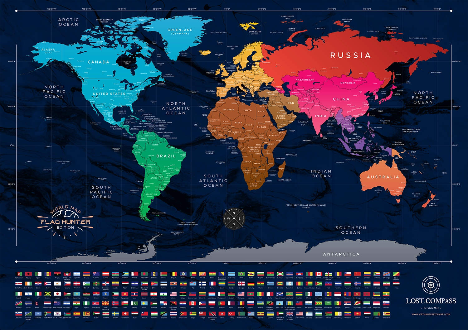 Scratch Map